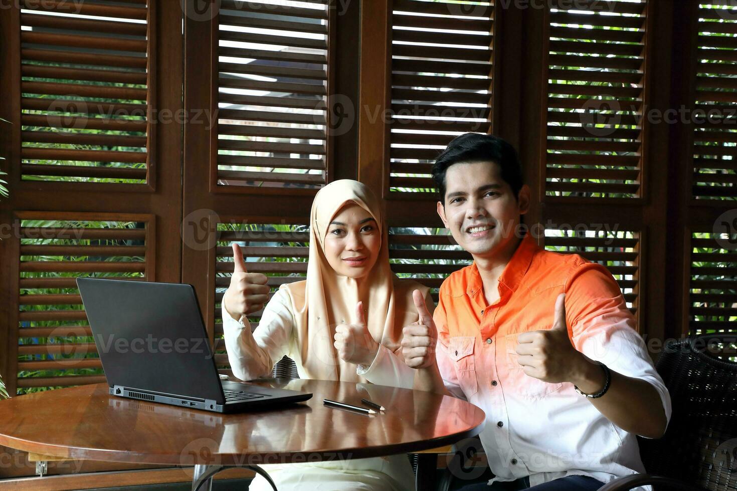 Young Asian different ethnic malay chinse  man woman activity lifestyle student educating job business photo