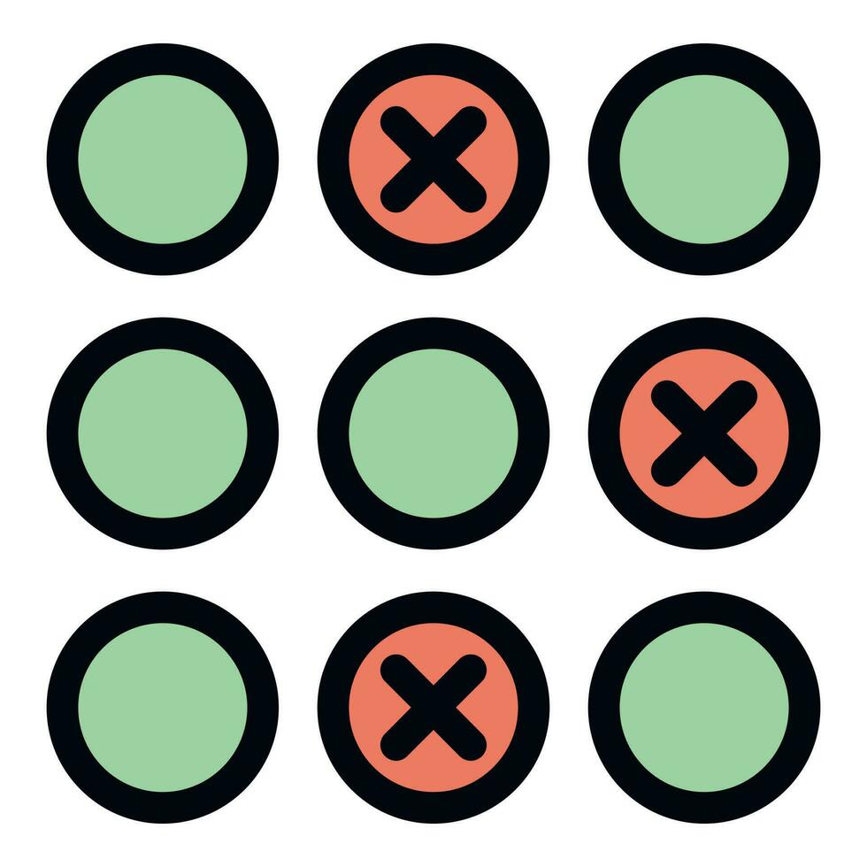 Blacklist code icon vector flat