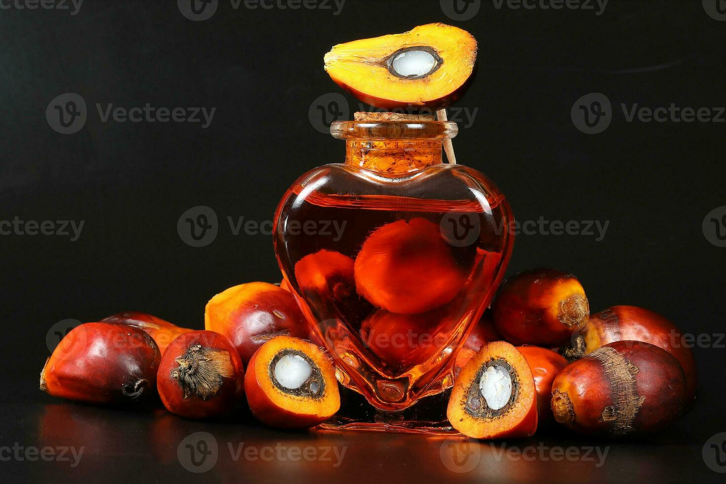 Oil Palm Fruit bulb bottle photo