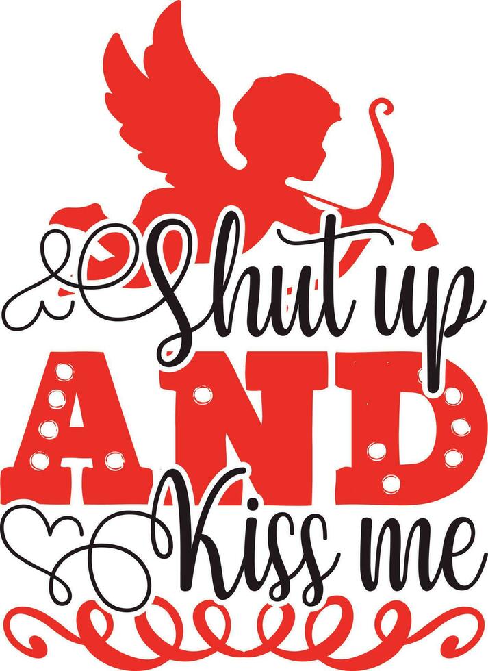 Valentine's day quotes vector design vol-1