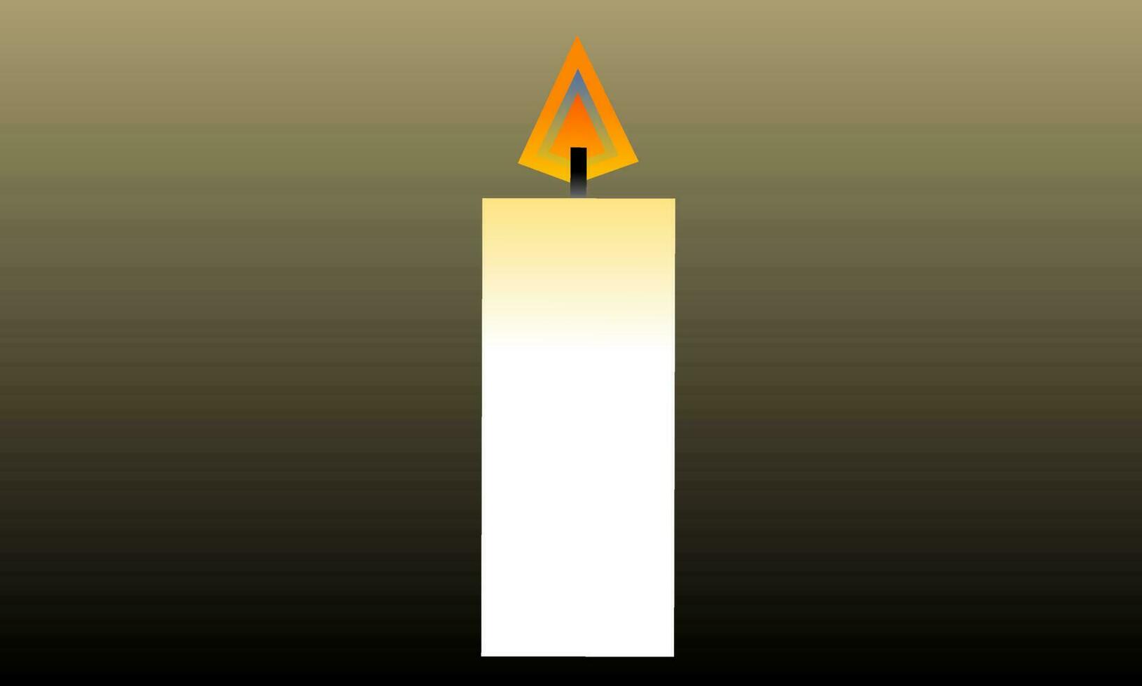 candle icon background vector