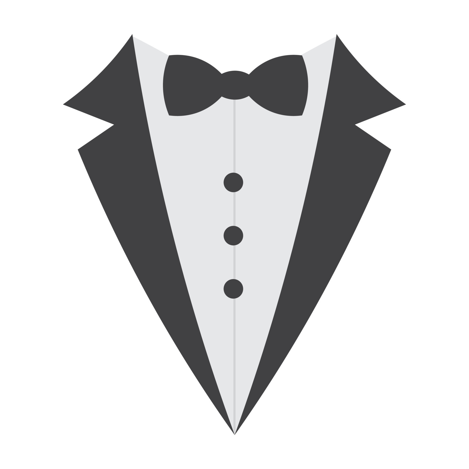 tuxedo, mens suit icon vector illustration symbol 24551480 Vector Art ...