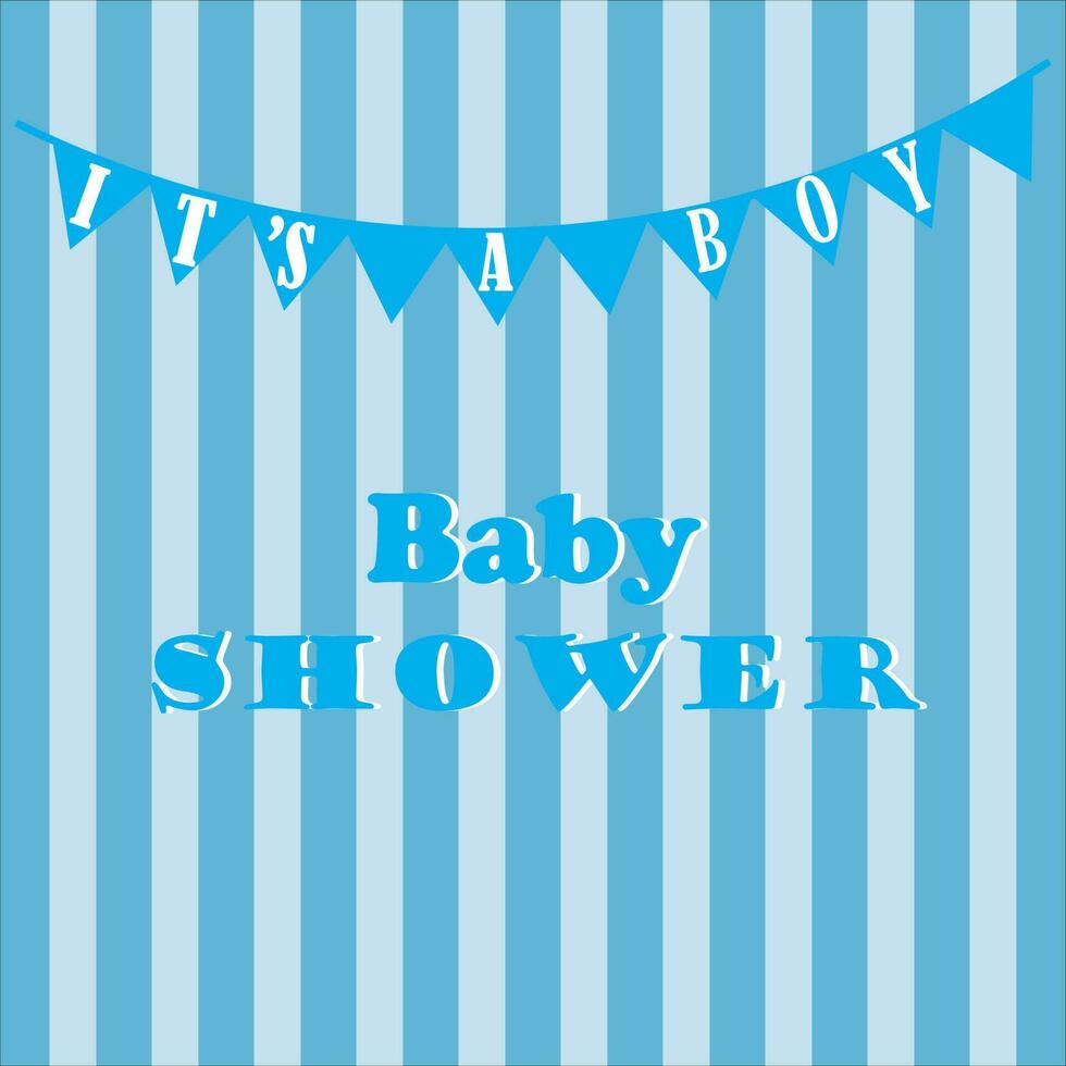 baby shower it's a boy icon vector illustration symbol