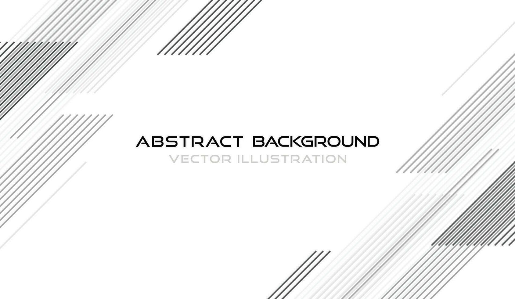 Abstract white line background vector illustration