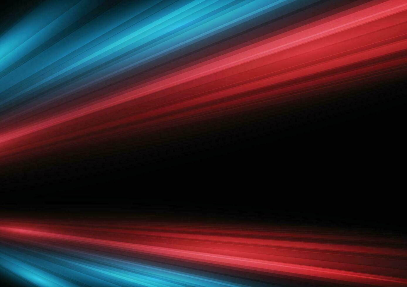 Modern abstract highspeed light motion effect on black background vector illustration