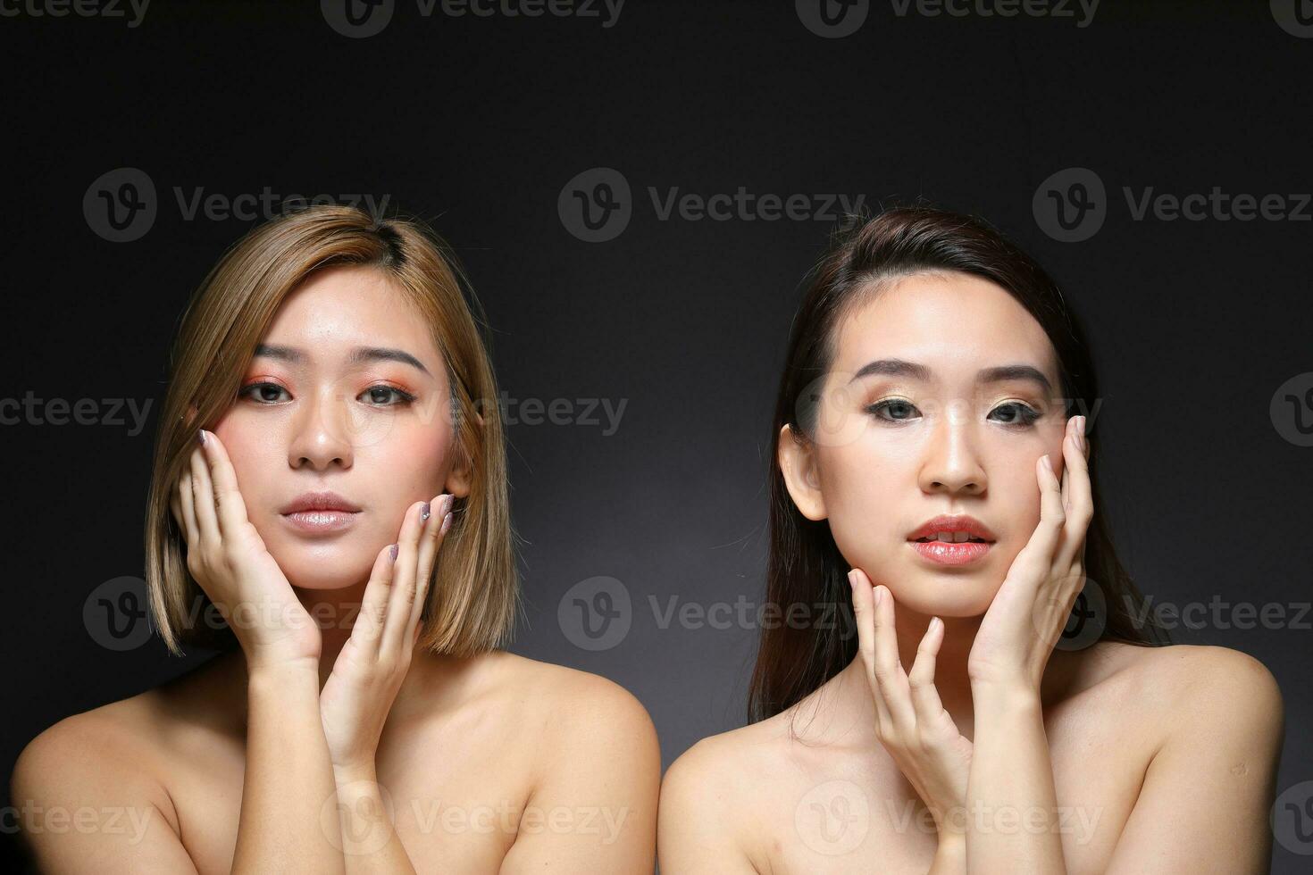 South east Asian beautiful young lady fashion makeup cosmetic photo