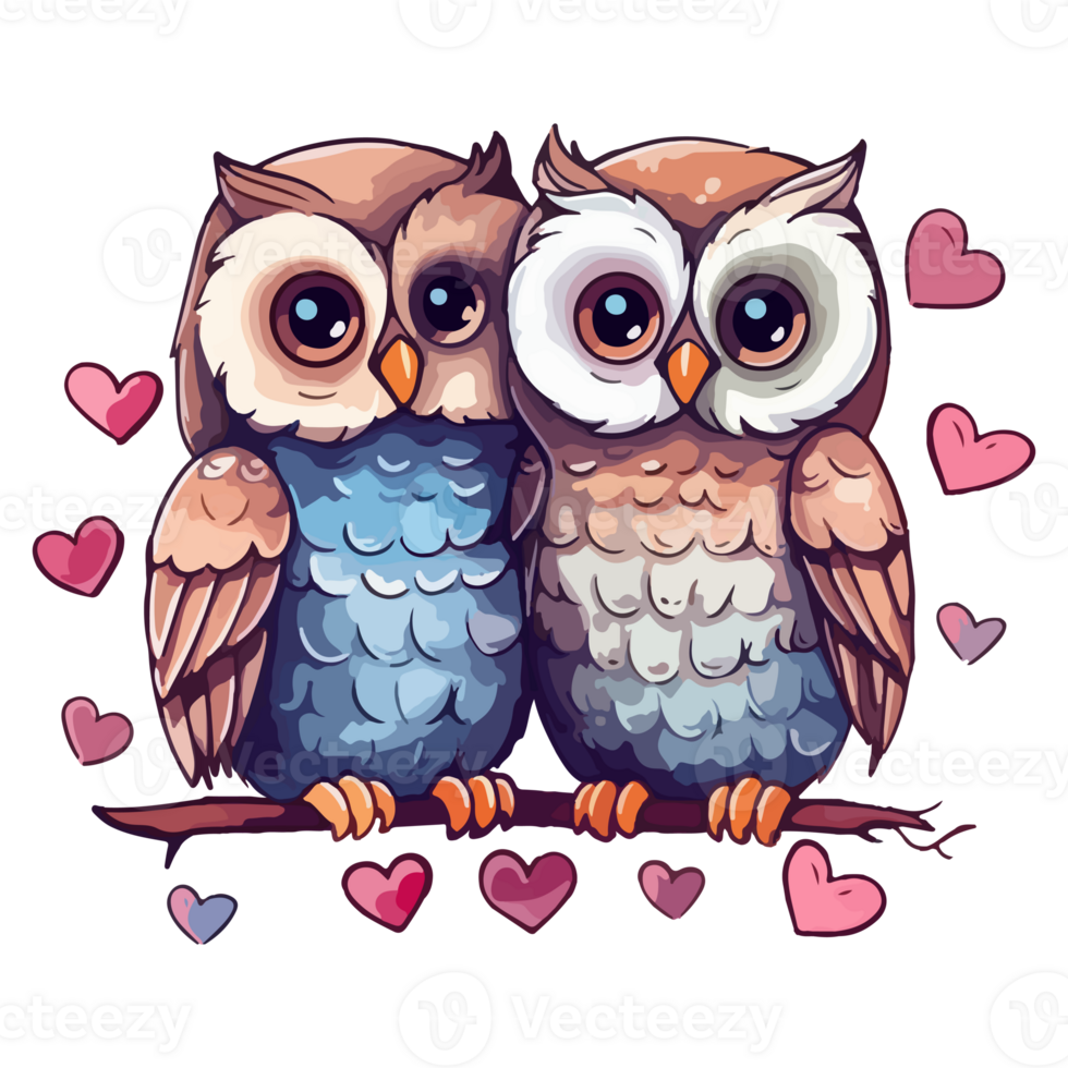 cute owl love