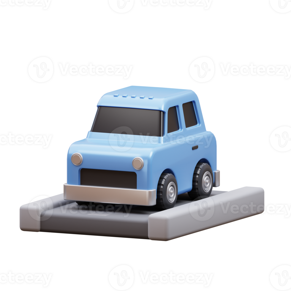 Car 3D Illustration png