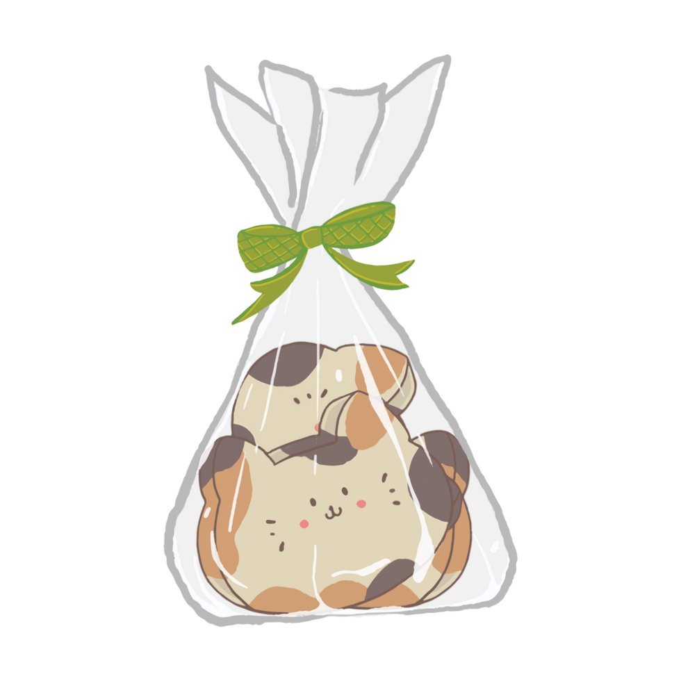 Cat cookies asset png
