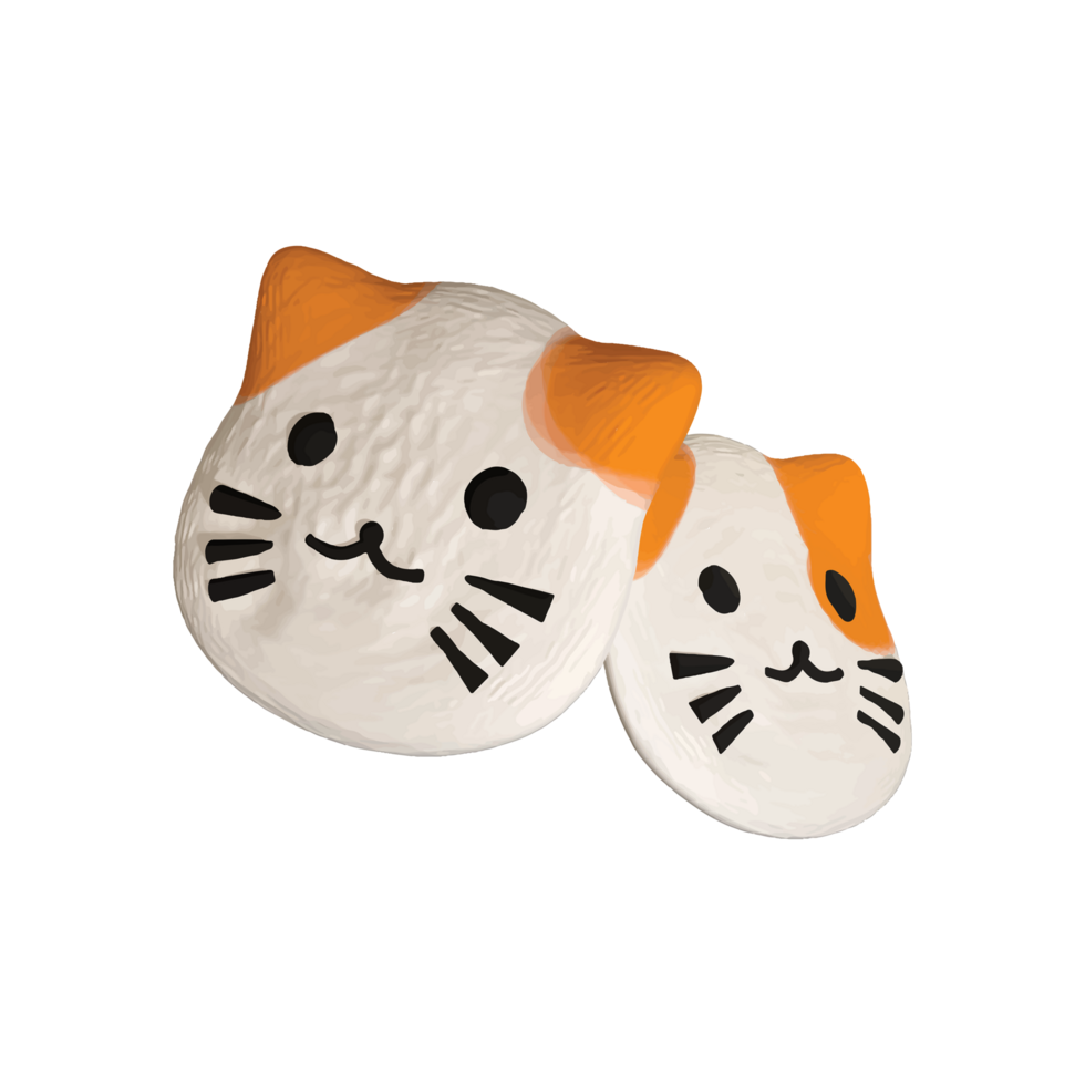 Cat cookies asset png