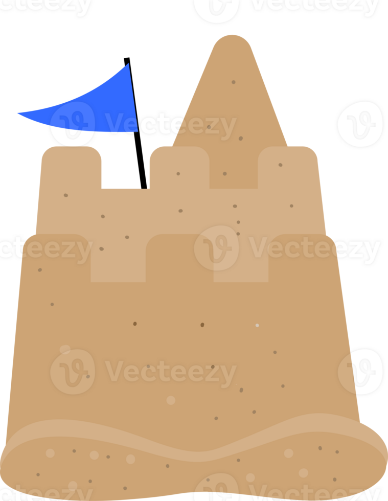 Build sand castle bucket png