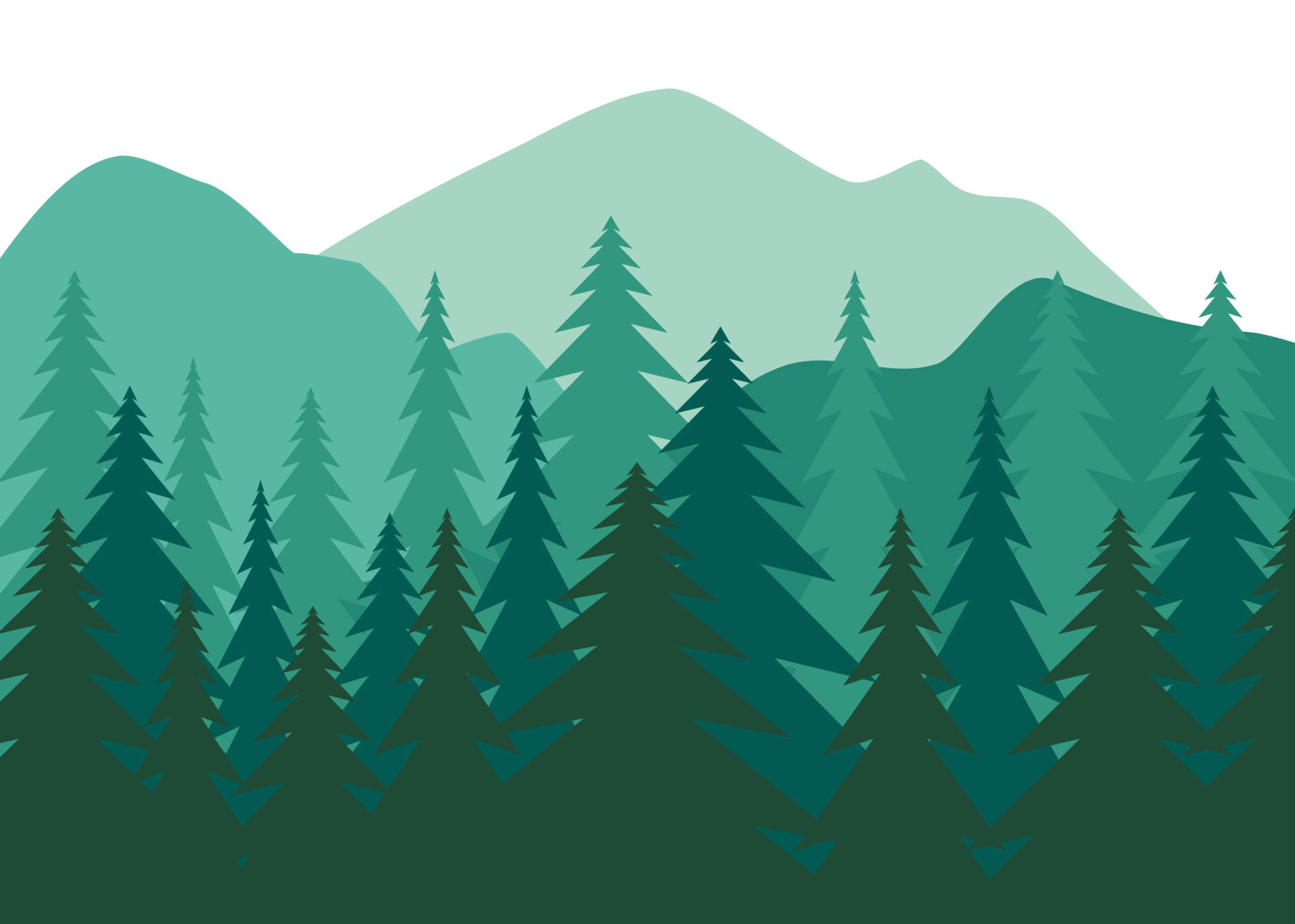 mountain-hike-pine-tree-green-24554190-png