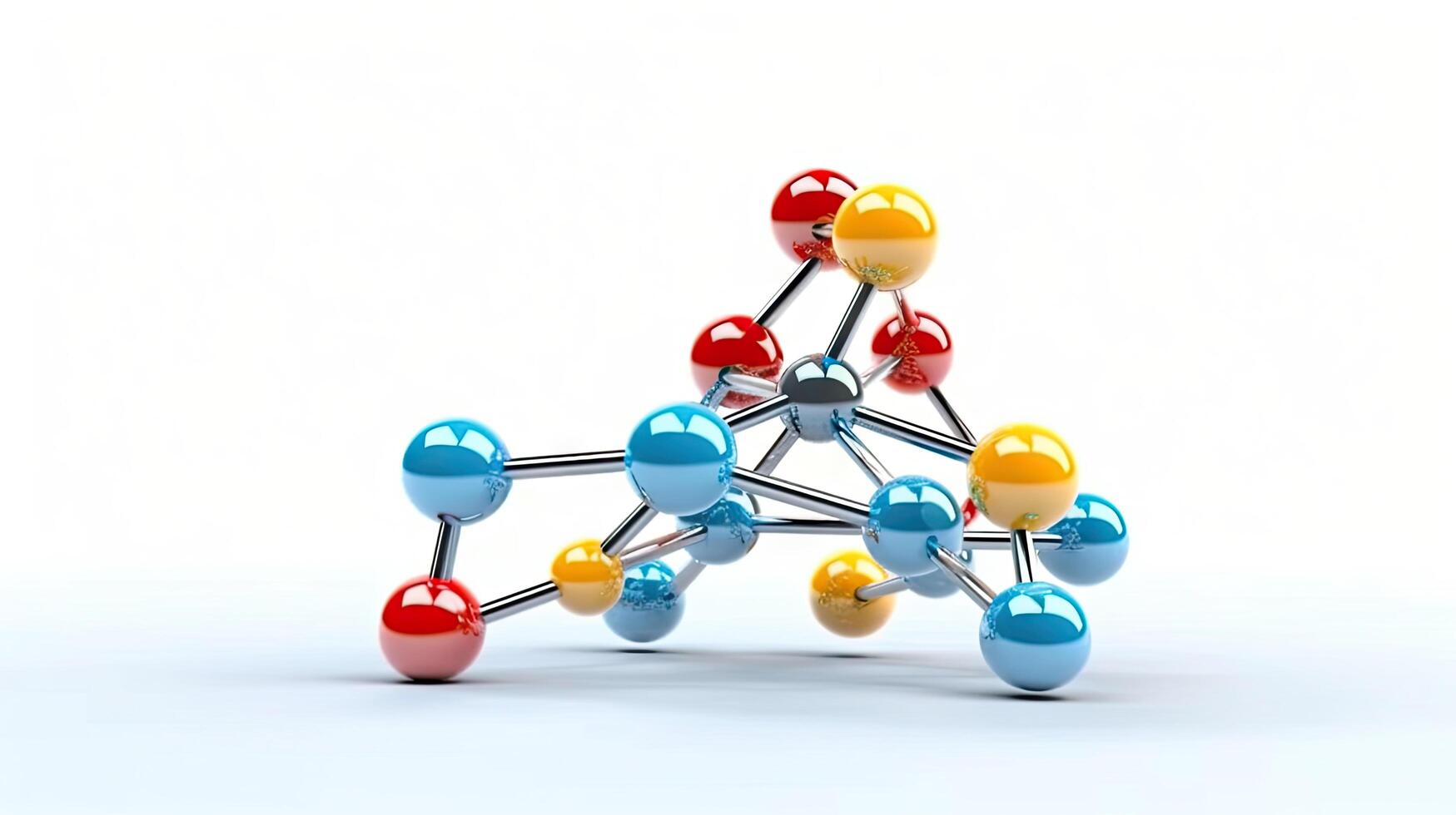 Human cell biology DNA molecular structure. . photo