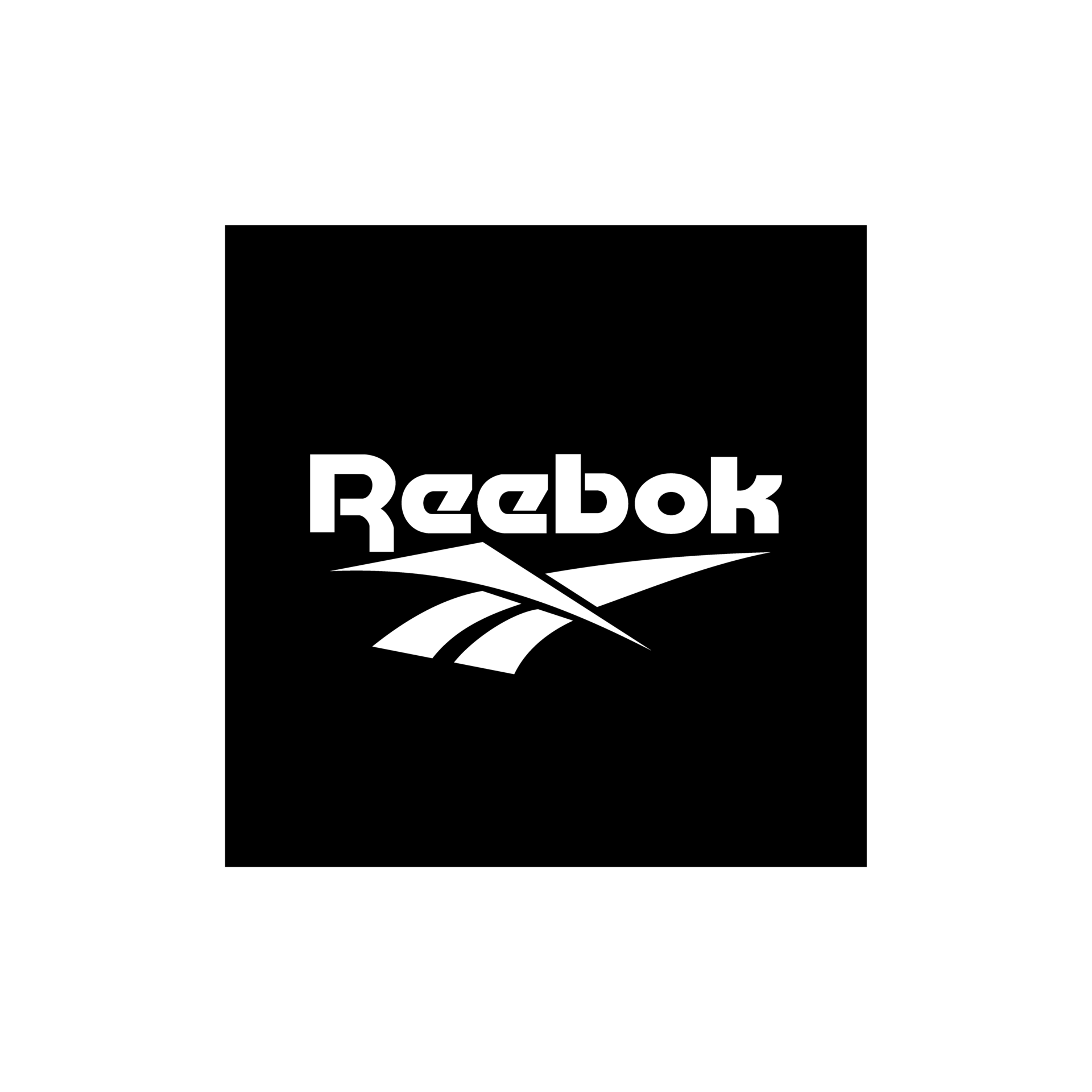 Reebok logo black and white PNG 24554961 PNG