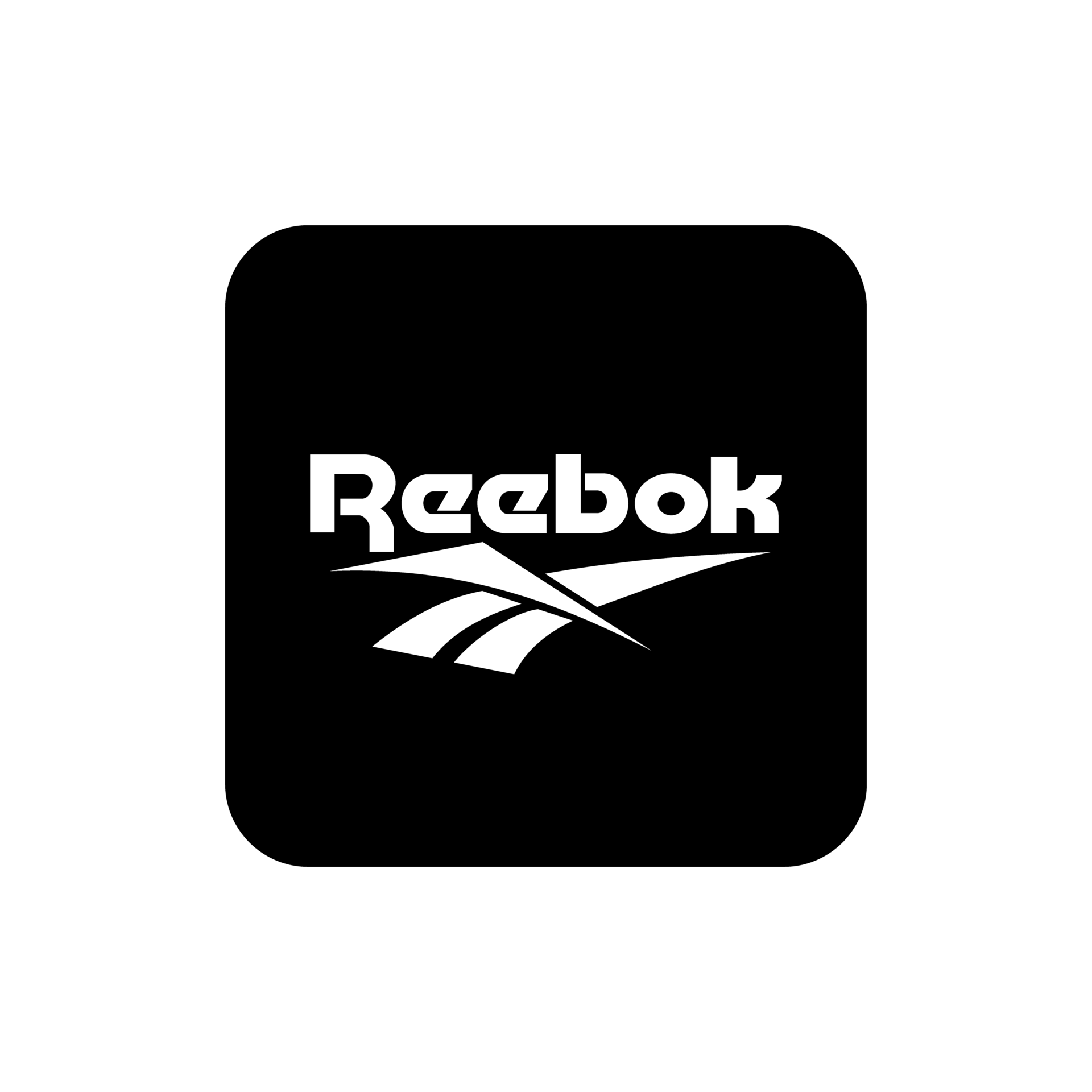 Reebok logo black and white PNG 24555000 PNG