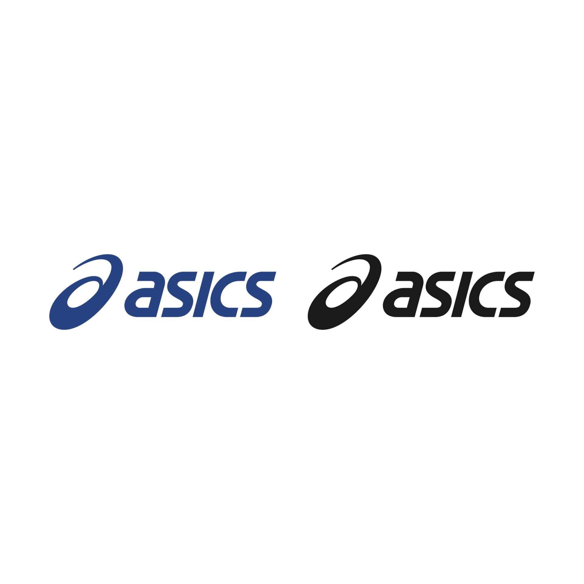 asics logo transparent png 24555411 PNG