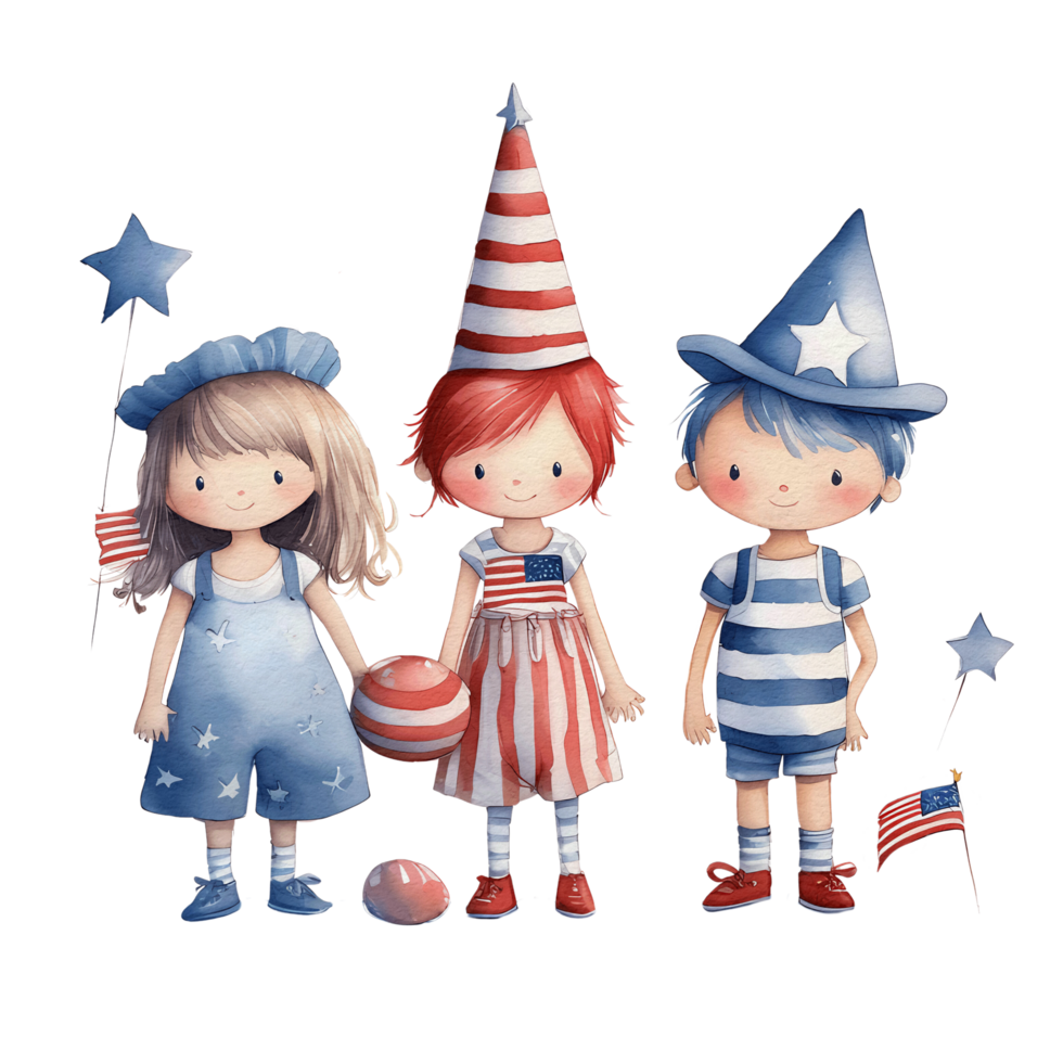Fourth of July Decorative Elements png