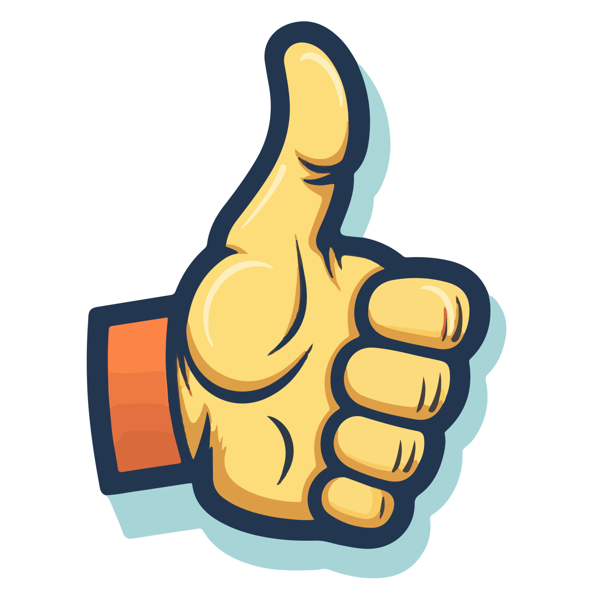 thumb up icon . isolated transparent . like sign 24555705 PNG