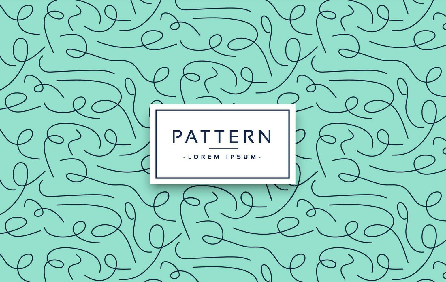 Seamless abstract hand-drawn line pattern. Vector modern creative backgrounds