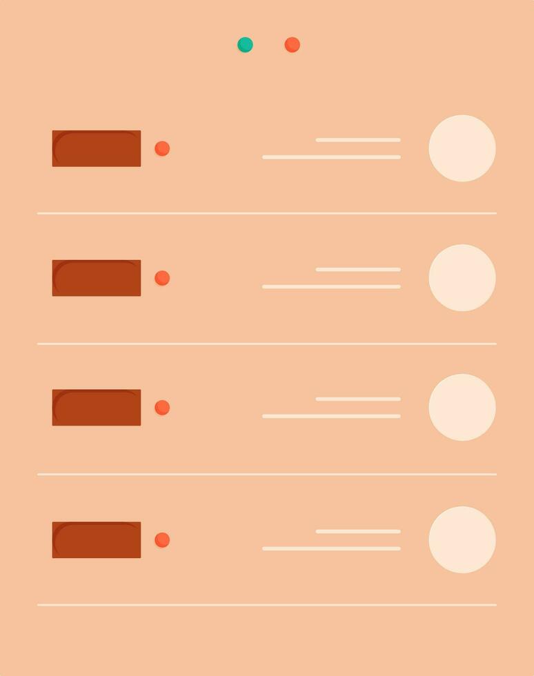 Orange Electronic Voting Machine EVM Vector. vector