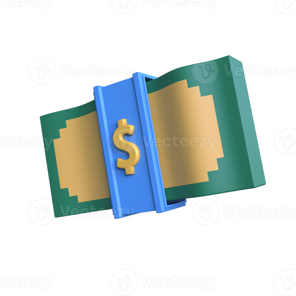 Money 3D Icon ui png transparent background