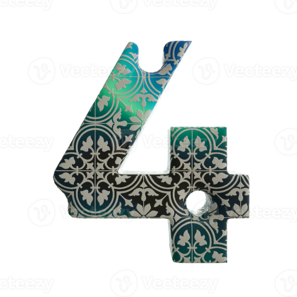 3D rendered numbers. For your graphics and video needs.  Best use also for collage arts.  Original concept. png