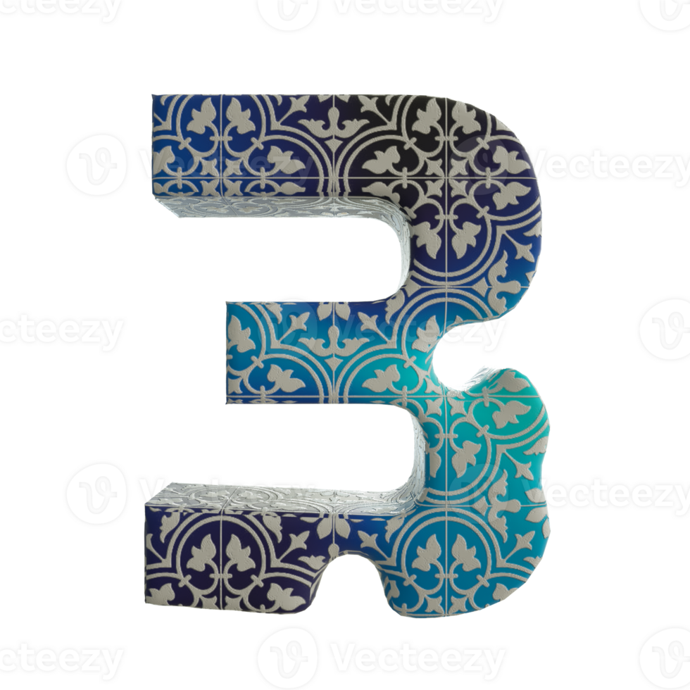 3D rendered numbers. For your graphics and video needs.  Best use also for collage arts.  Original concept. png