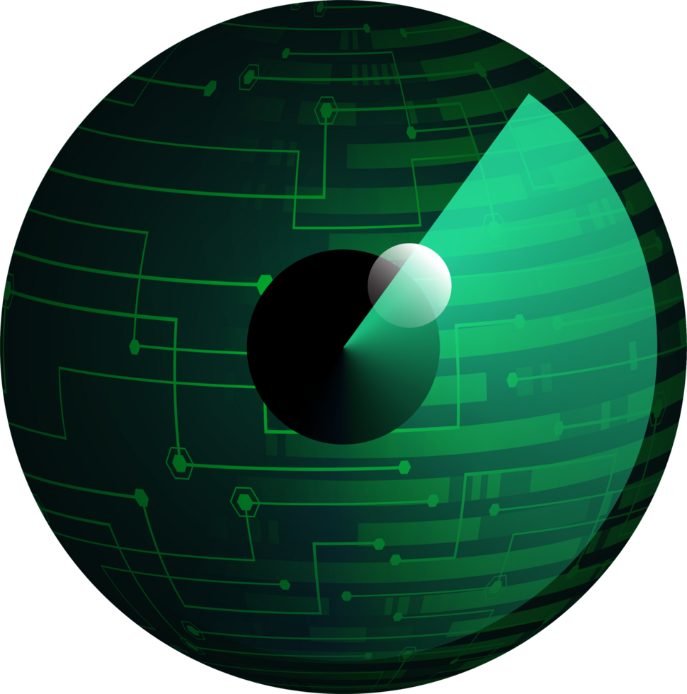 Modern Technology Eye Crop-out png