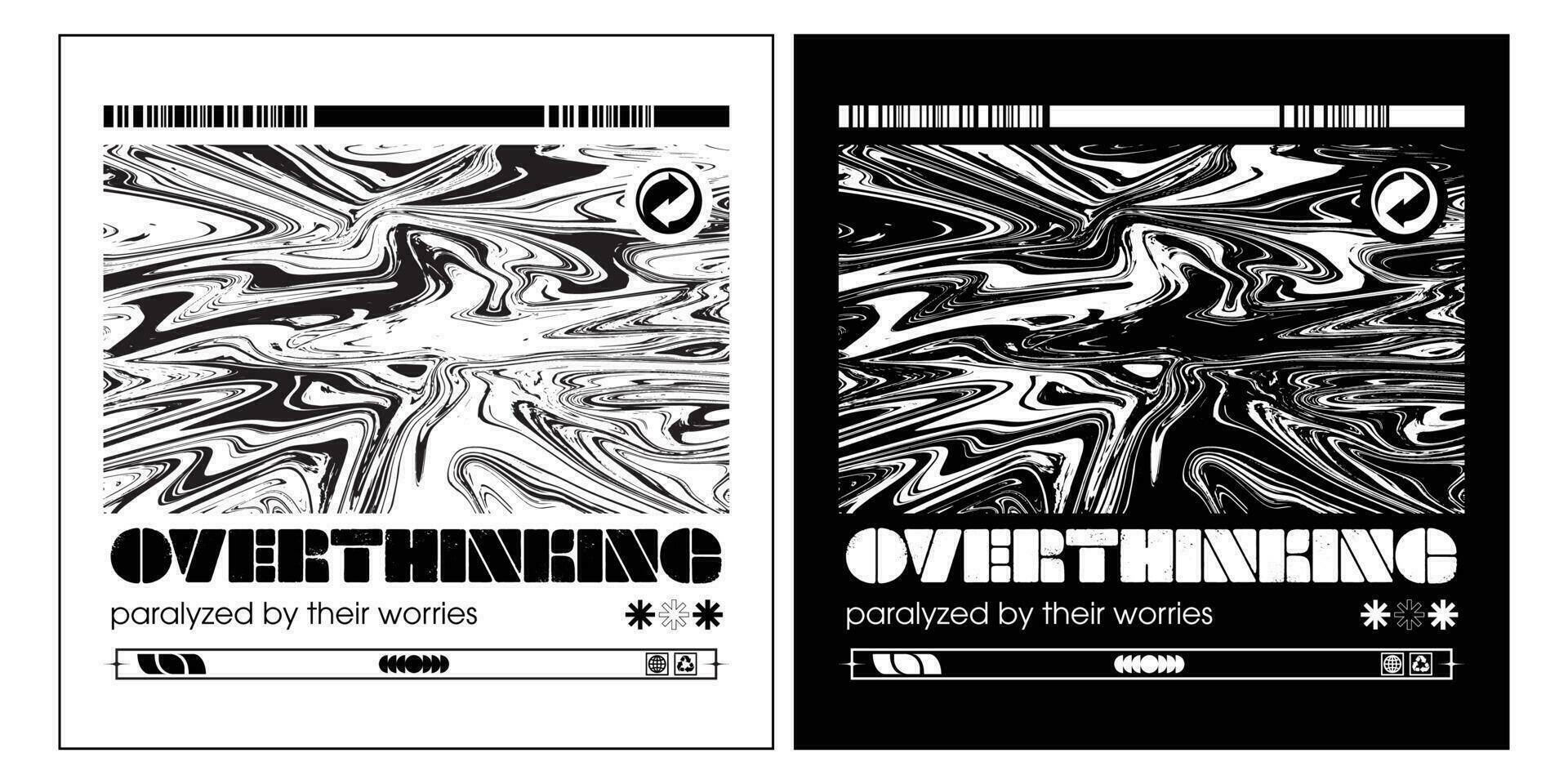 Retro futuristic design for street wear apparel, clothing, and poster vector