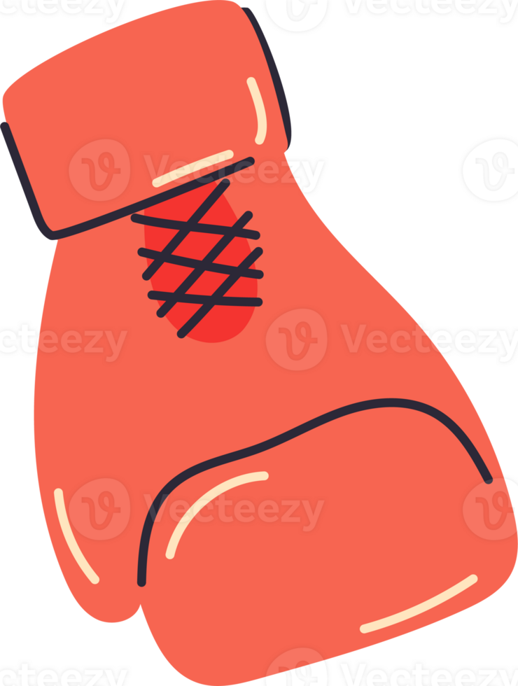 Boxing red glove png