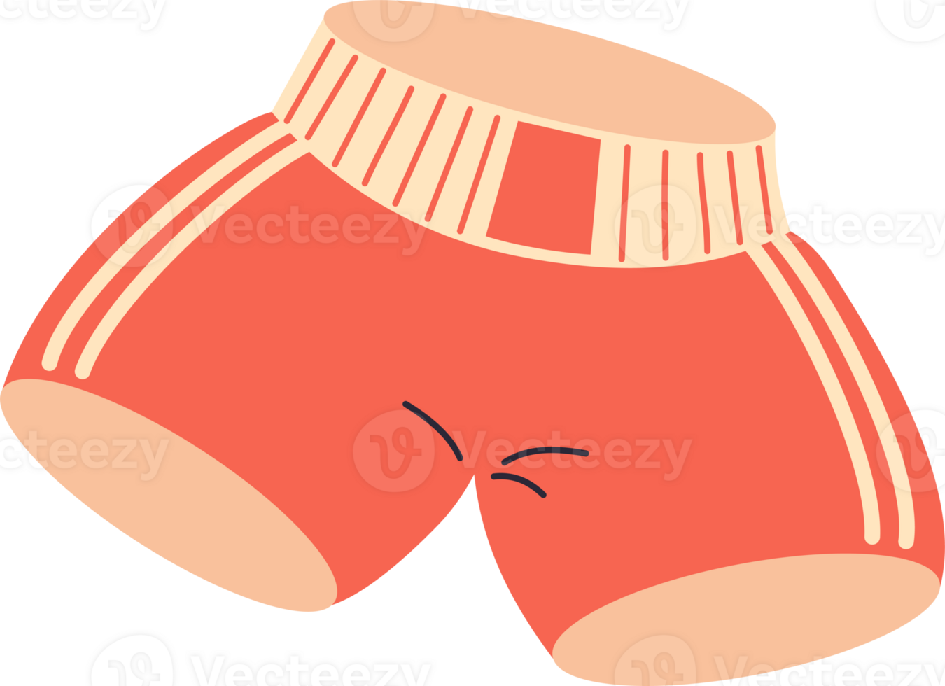 Athletic shorts illustration png