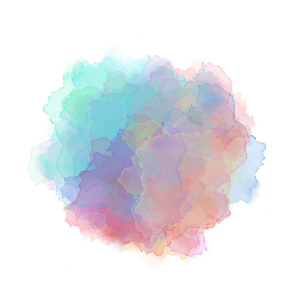 Watercolour circle textures. png