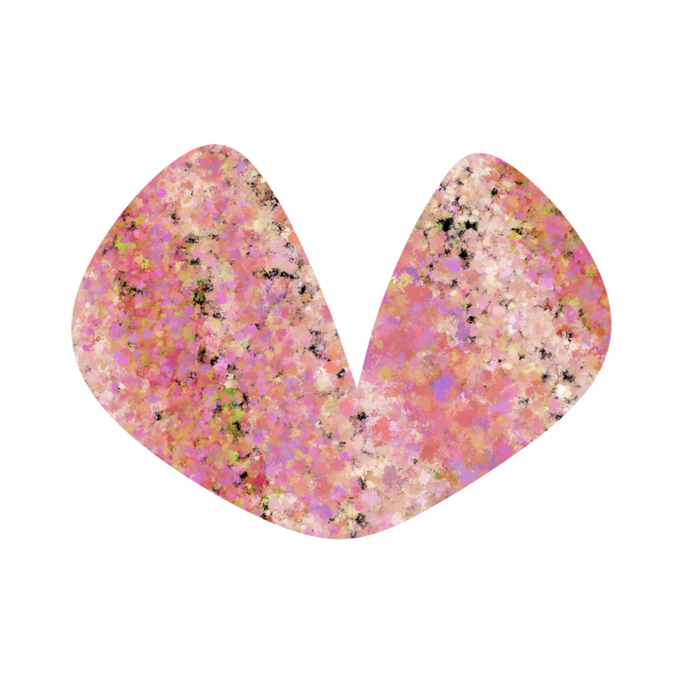watercolor handmade hearts. recommended for printing on paper and fabric, create patterns and use Valentine Day for the holiday. png