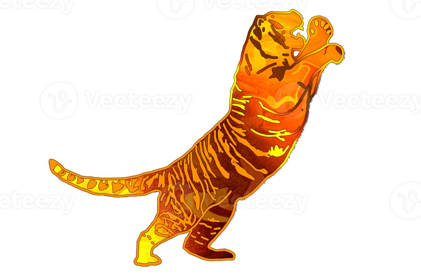 icon tiger king of the jungle png