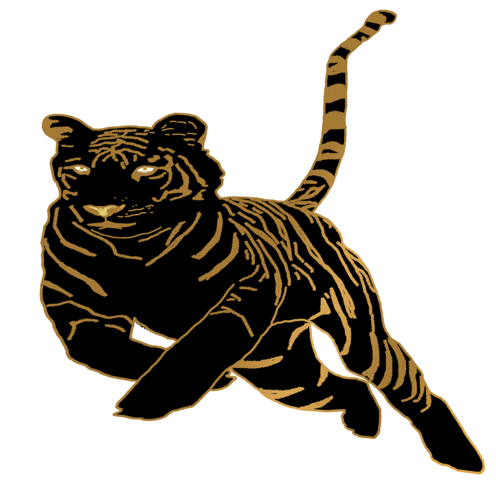 icon tiger king of the jungle png