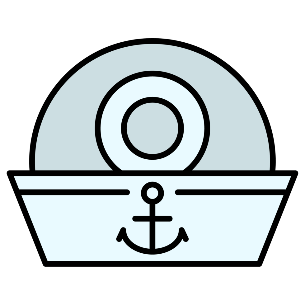 sailor captain cap png