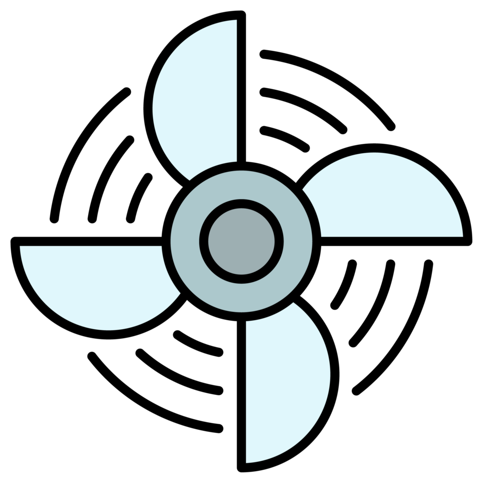 propeller wind turbine png