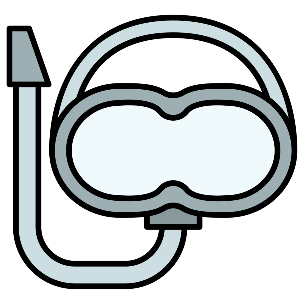 goggles for snorkeling and diving 24560505 PNG
