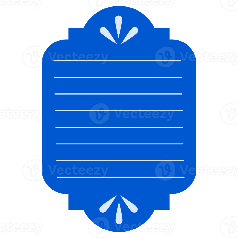 Creative Note Message png