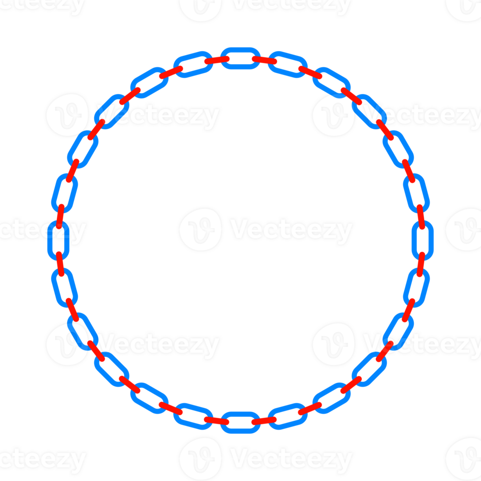 Color Chain Frame png