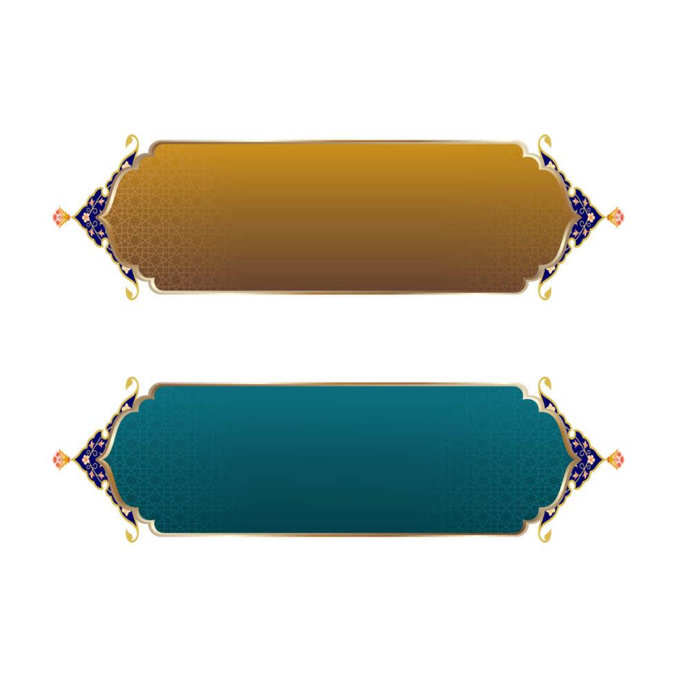 Islamic frame design for eid al adha post Arabic frame for book text box png