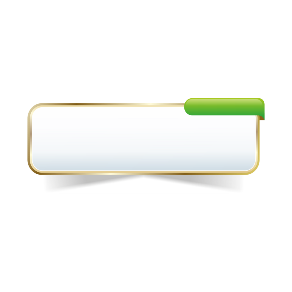 Text box with 3D shadow effect for flyer design png