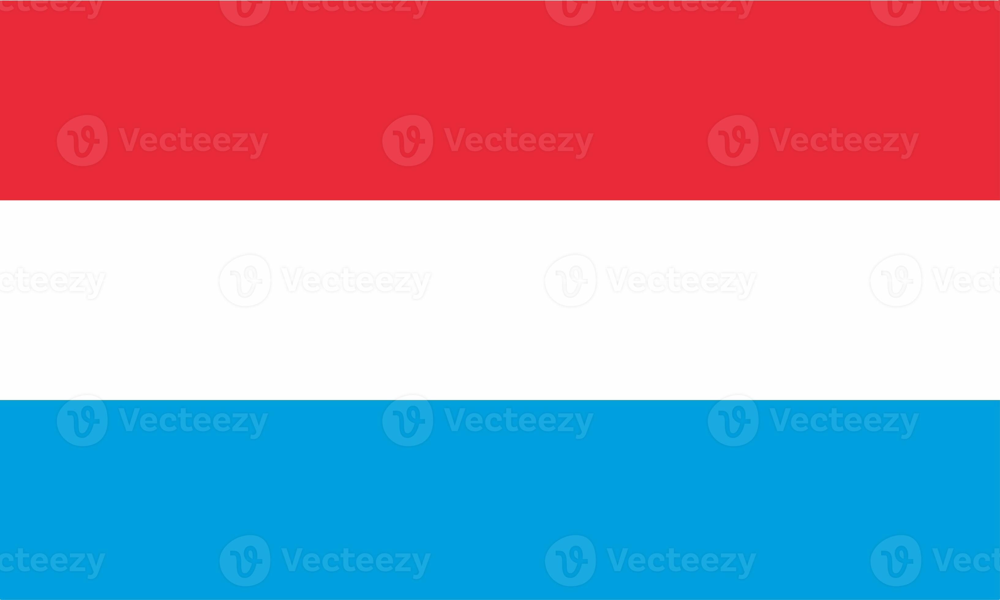 Luxembourg flag. LU national banner. Luxembourg patriotism symbol