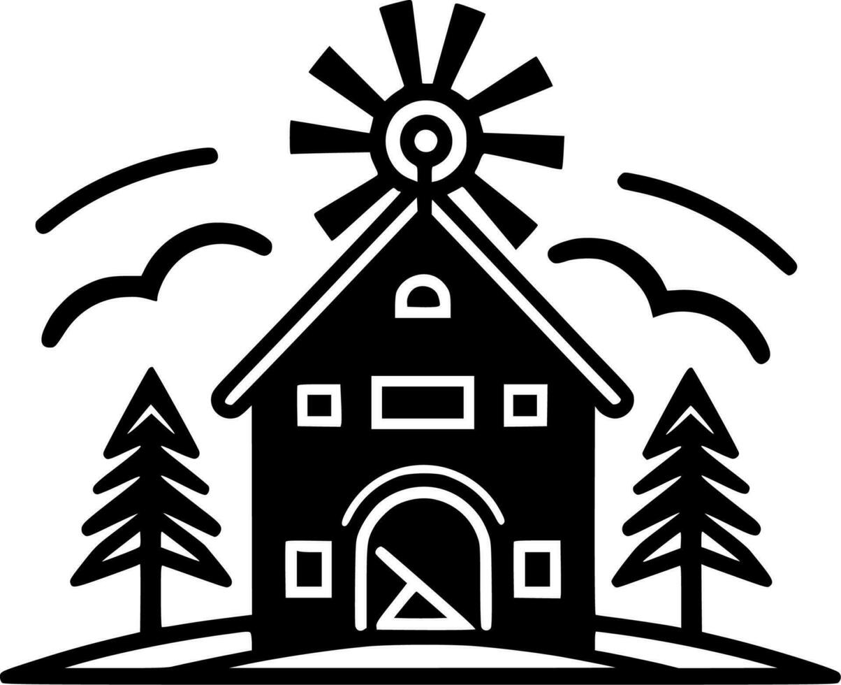 Farm - High Quality Vector Logo - Vector illustration ideal for T-shirt graphic