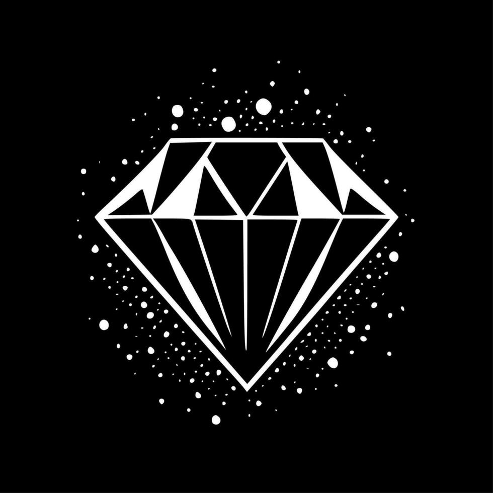 Rhinestone - High Quality Vector Logo - Vector illustration ideal for T-shirt graphic