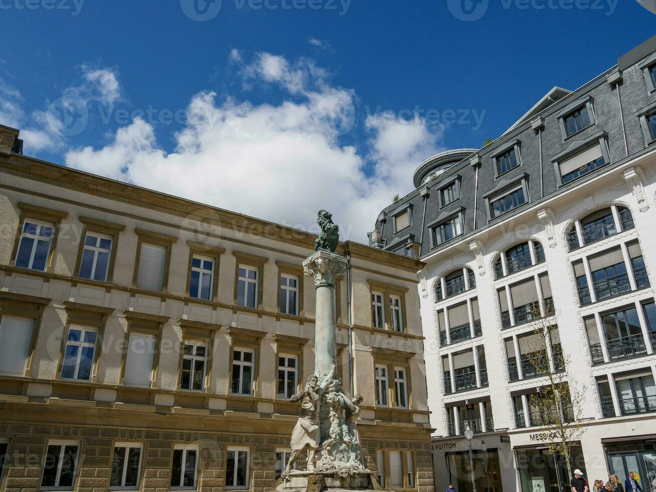 the city of Luxembourg photo