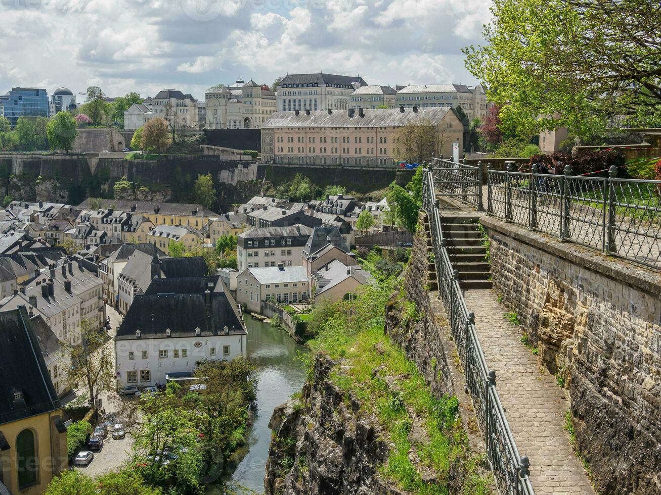 the city of Luxembourg photo