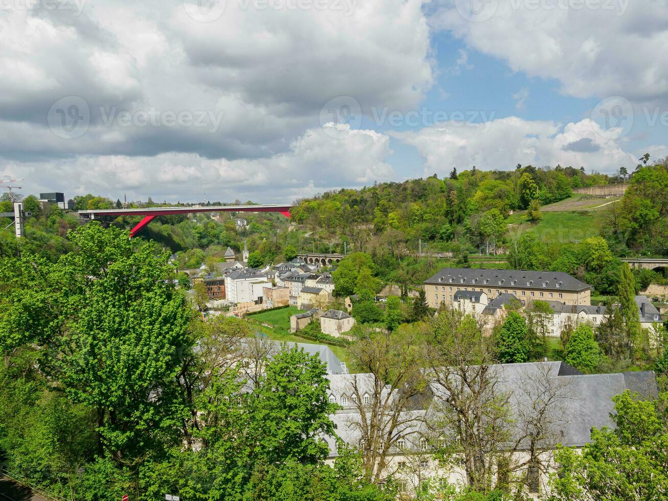 the city of Luxembourg photo