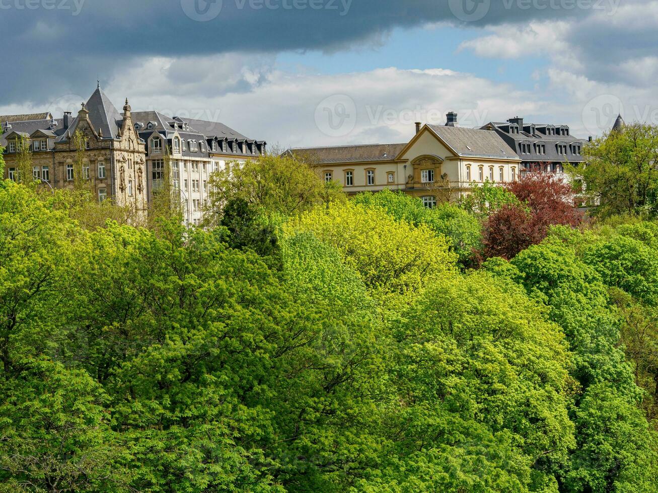 the city of Luxembourg photo