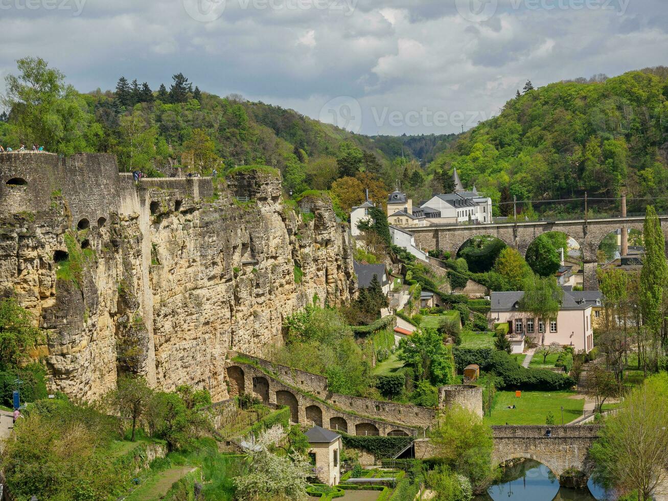 the city of Luxembourg photo